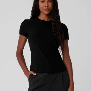 Alo Ribbed Sea Coast Tee